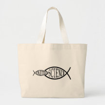 Wissenschafts-Trumpf-Glauben-Fische Tasche
