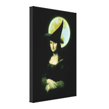Witchy Frau Mona Lisa Gespannter Galeriedruck