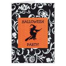 WITCHY HALLOWEEN-PARTY KARTE