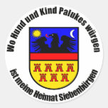 Wo Hund und Kind Palukes würgen... Stickers