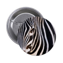 Wo ist der Zebra? Anstecknadel
