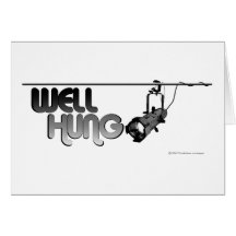 Wohles Hung (Ellipsoidal) Grußkarten