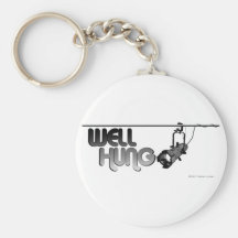 Wohles Hung (Ellipsoidal) Schlüsselanhänger