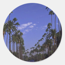 Wohnrodeo-Antrieb, Beverly Hills, Kalifornien Sticker