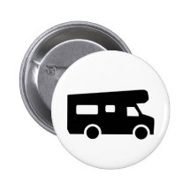 Wohnwagen - Motorhome Anstecknadelbutton