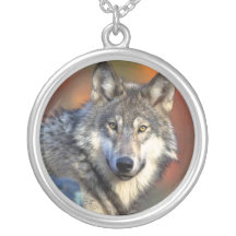 Wolf-Fotografie Amulett