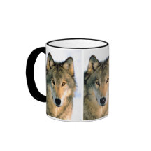 WOLF GESCHÜTZTES TIER TASSEN
