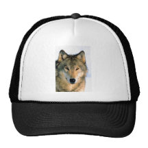 WOLF GESCHÜTZTES TIER TRUCKER CAPS