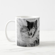 Wolf pic 3, Becher Wolf pic 3 Kaffeetasse