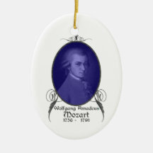 Wolfgang Amadeus Mozart-Verzierung Ornament