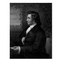 Wolfgang von Goethe Postkarte