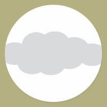 Wolke 9 aufkleber
