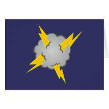 Wolke Blitze cloud flashes Karten