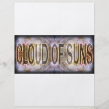 Wolke des Sonne-T-Shirts Flyer Druck