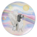 Wolken - englischer SpringerSpaniel Flacher Teller