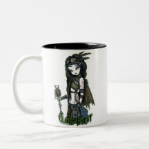 "Wolken-Explosion" Steampunk Aviatrix-Fee-Becher Haferl