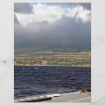 Wolken über Ozean Flyerdruck