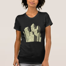 Wolkenkratzer sky scraper tshirt