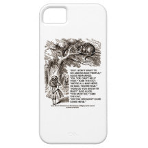 Wollen Sie nicht, um unter wütenden Leuten Alice C iPhone 5 Etuis