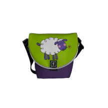 Wollige Schafe Kurier Taschen