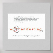 WOMANIFESTING Plakat