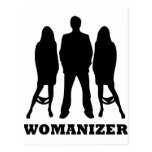 Womanizerikone Postkarte