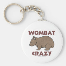 Wombat verrücktes III Schlüsselbänder