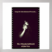 #WonderfulWorld  of Jim Viza Album Cover Print