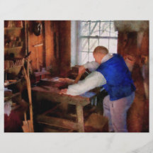 Woodworker - der Vorlagentischler Individuelle Flyer