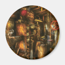 Woodworker - die Werkstatt einer sehr beschäftigte Kühlschrankmagnet