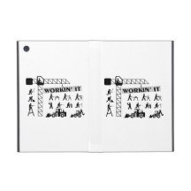 Workin It Blue Collar Workers iPad Mini Cases