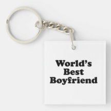 World's Best Boyfriend Key Chain