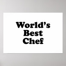 World's Best Chef Poster