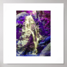 wow Wasserfall Plakate