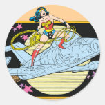 Wunder-Frau mit Jet Sticker