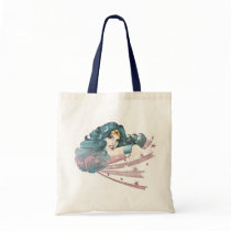 Wunder-Frauen-Delphin und Streifen taschen