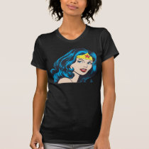Wunder-Frauen-Gesicht t-shirts