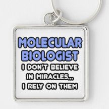 Wunder und Molekularbiologen Schlüsselanhänger