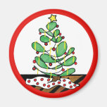 Wunderlicher kleiner Weihnachtsbaum Magnete
