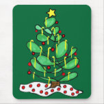 Wunderlicher kleiner Weihnachtsbaum Mousepads