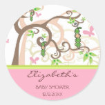 wunderliches magisches Baum-Mädchen-Baby-Duschen-G Stickers