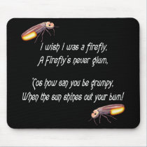 Wunsch I war ein Leuchtkäfer mousepads
