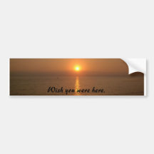 Wunsch waren Sie hier Auto Sticker