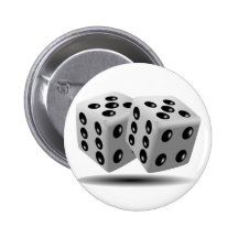Würfel Anstecknadelbuttons