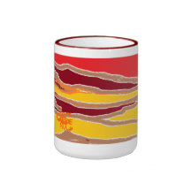 Wüste mit Scorpion Tasse