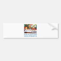 WÜTENDE ALLE WIR sind ZIEMLICH Auto Sticker