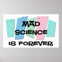 Wütende Wissenschaft ist Forever Plakate