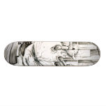 Wütender Wissenschaftler Individuelles Skateboard