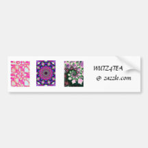 Wutz4tea in den Rosa Auto Sticker