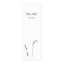 Wuwei-Bookmark Visitenkarte
